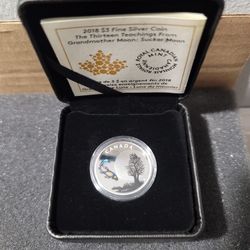 1/4 Ounce Silver Sucker Moon Coin