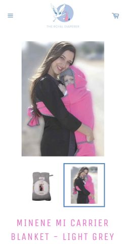 Baby Carrier Cover Blanket 