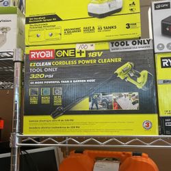 Ryobi Cordless Power Cleaner 