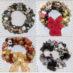 Custom Christmas Wreaths 