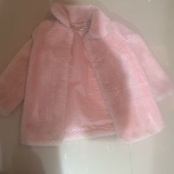 Janie And Jack Coat Girls Size 5-6 