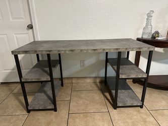 Gray Desk 