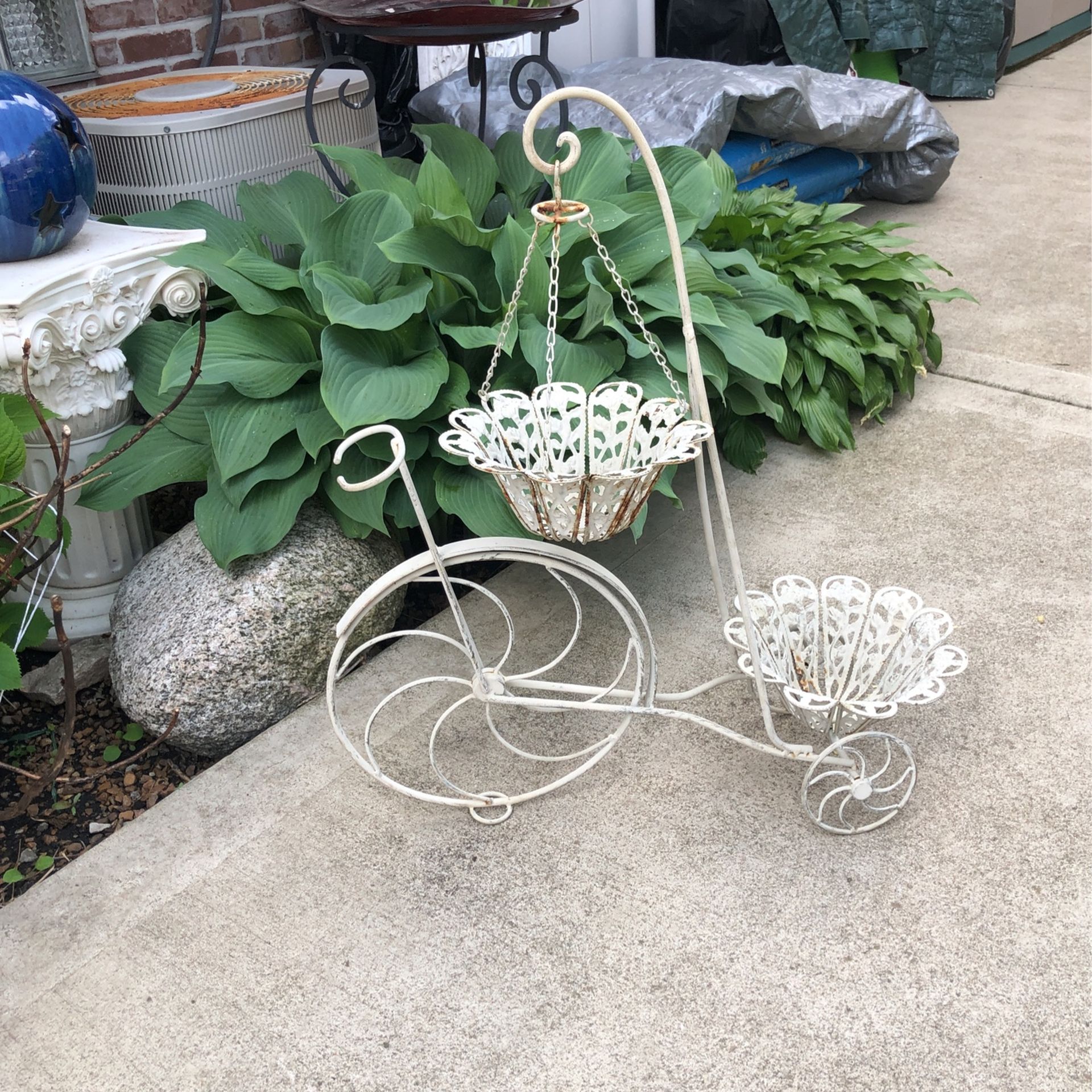 Garden Tricycle Plant Holder