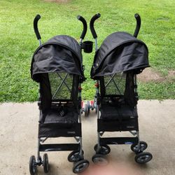 2  Kolecraft Umbrella Strollers