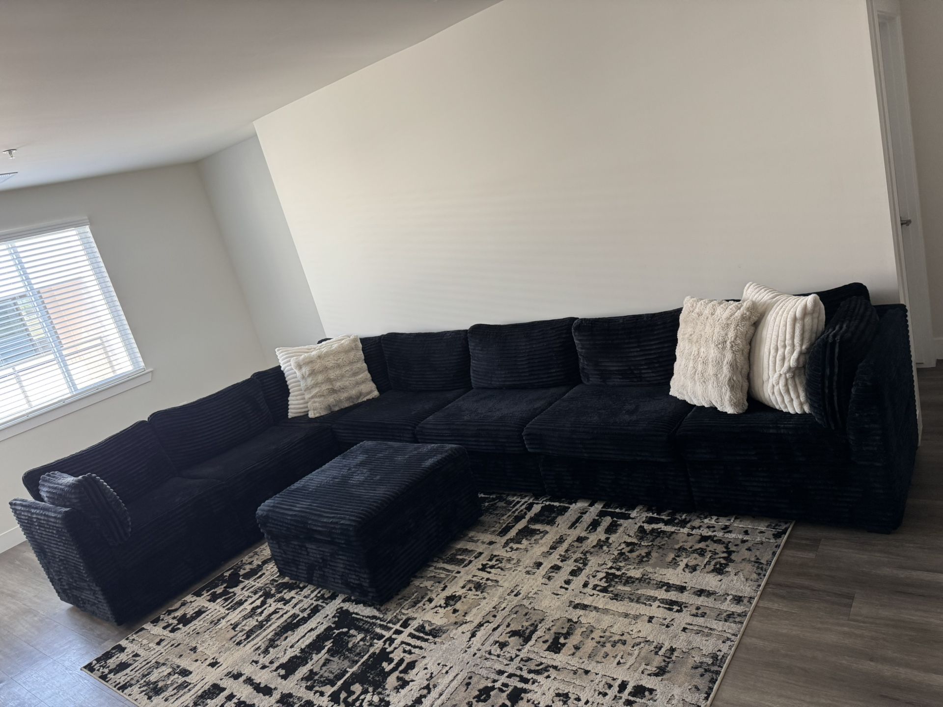 Black Sectional 