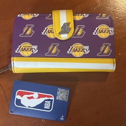 Loungefly Lakers Wallet