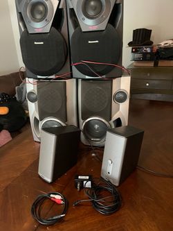 3 pairs of speakers