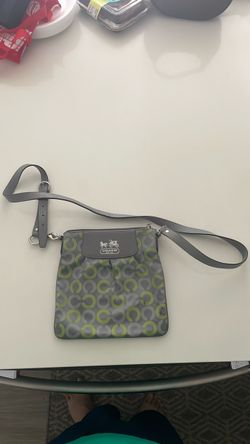 Green Coach Purse