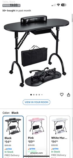 foldable nail table