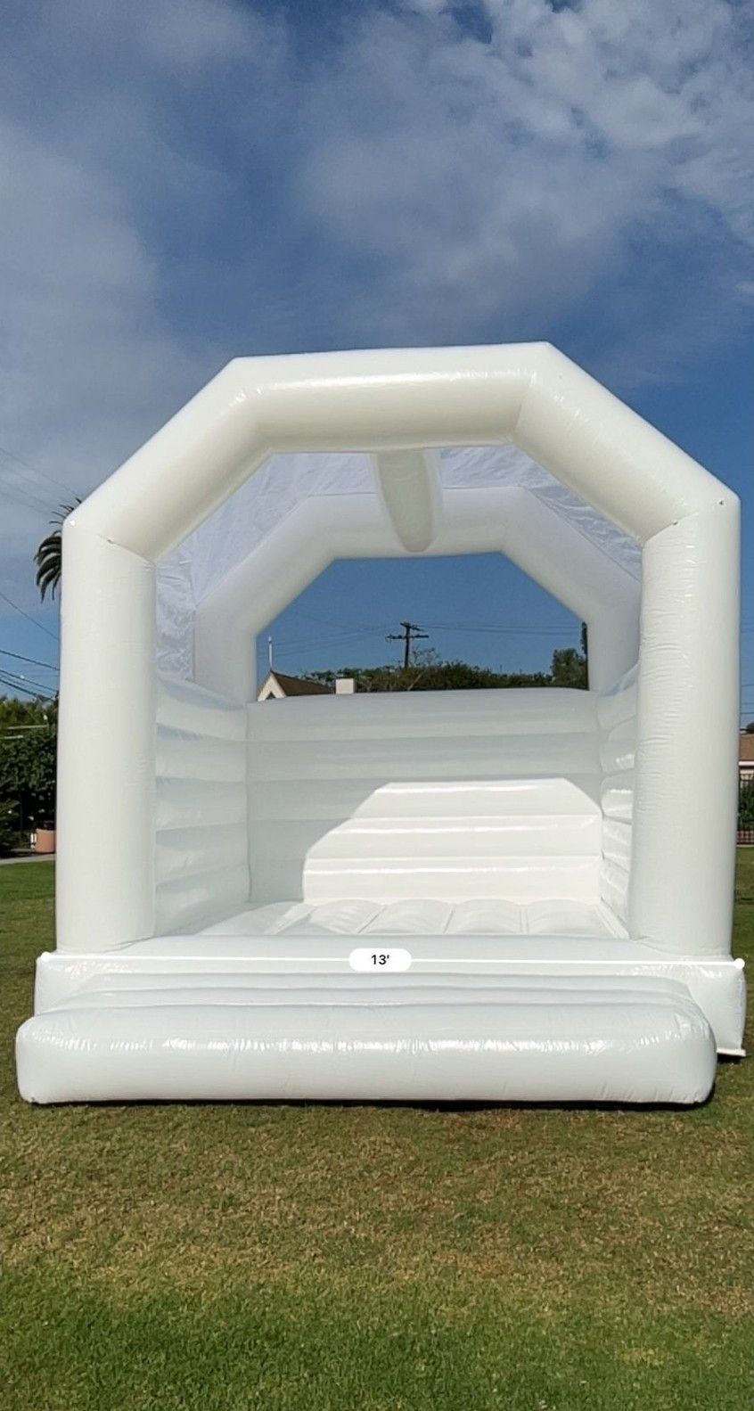 White Bounce House