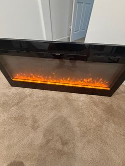 50 inch Electric fireplace with heater