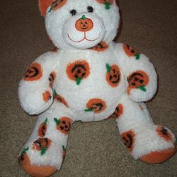 Build A Bear Pumpkin Bear