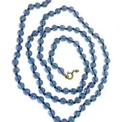 Iolite Necklace For Repair 41”