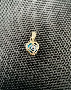 10K Solid Gold Pendant For Wedding