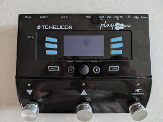 TC-Helicon Play Acoustic Vocal & Guitar Effects Pedal