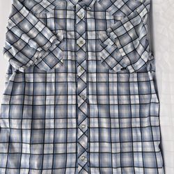 Coastal Men’s Short Sleeve Button Down Shirt