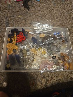 Large Assortment of Buttons