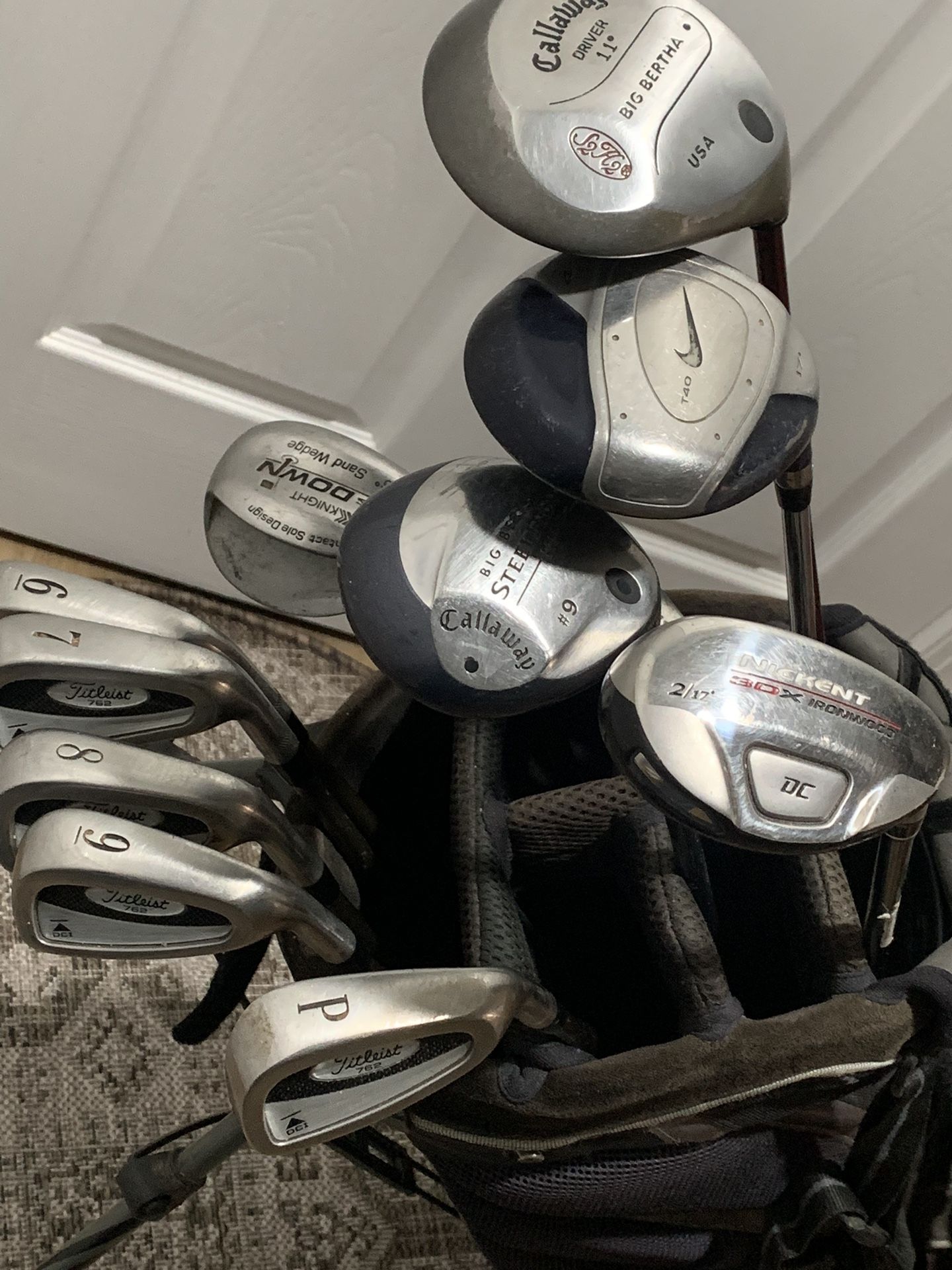 Titleist, Callaway, golf club set and more