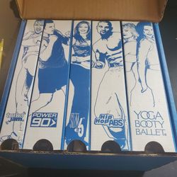  Hip Hop Abs Yoga Booty Ballet Turbo Jam Slim In 6 NEW SEALED BOX SET