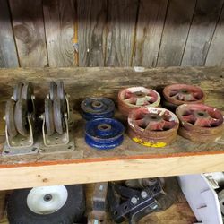 Industrial steel rollers