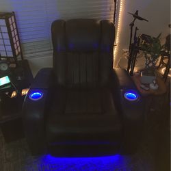Power Reclining Leather