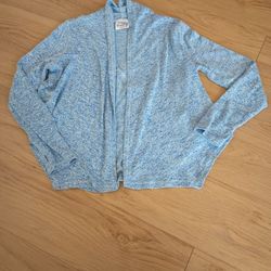Light Sky Blue Medium Cardigan 