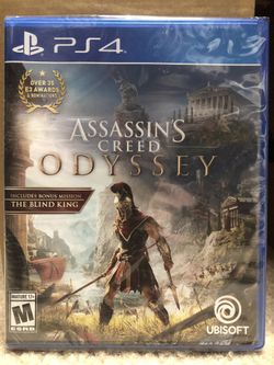 Assassins Creed Odyssey PS4 UNOPENED