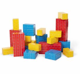 Melissa and doug cardboard building block set