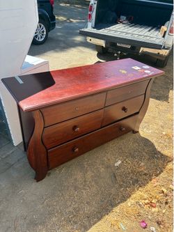 Wood dresser
