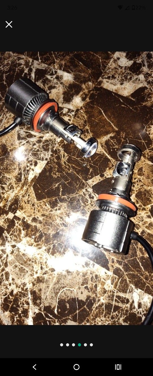 H11 Led Bulbs Super Bright With Built In Projector Rare