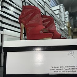 Red high heels