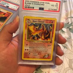 Pokemon Blaine’s Charizard ERROR CARD!- Rare