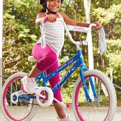 Huffy 20" Sea Star Kids' Bike, Fits Riders 3'7" - 4'7", Blue/Pink, Child, Girl's