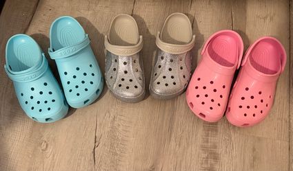 3 Pairs of Crocs – Women’s Size 9 – $30 for All