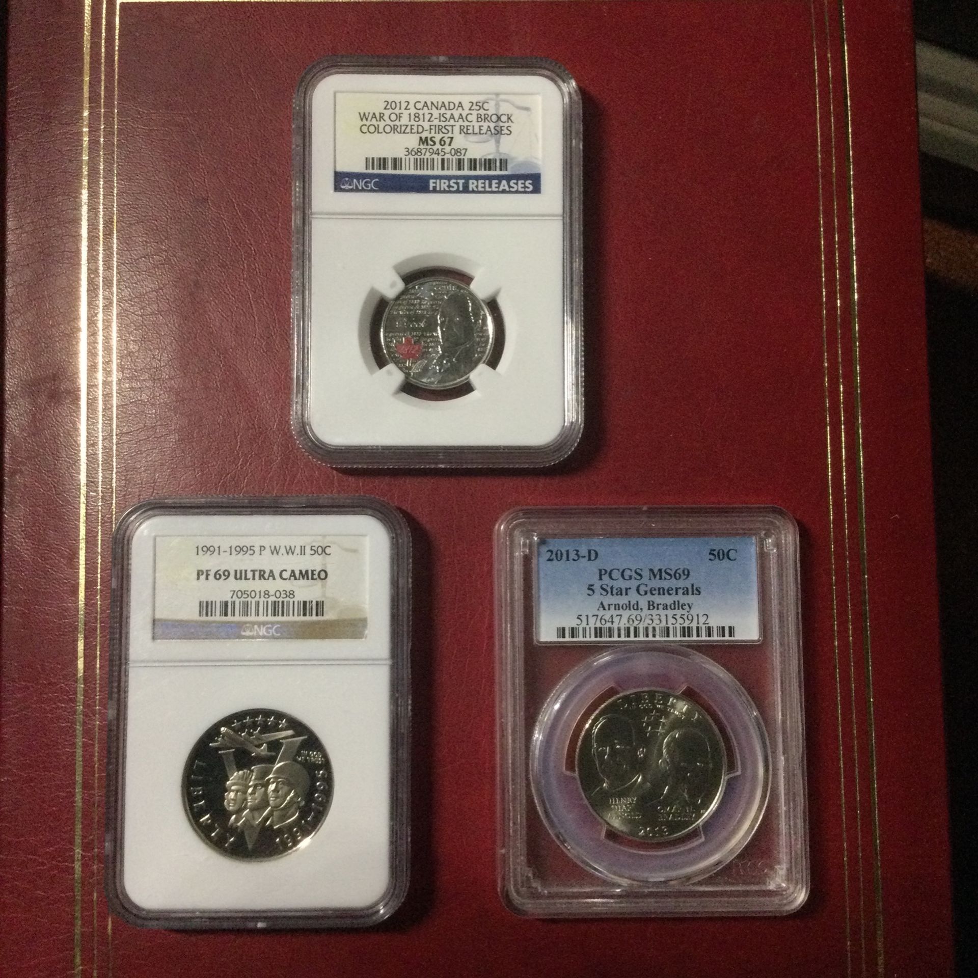 3 Coins Verified By Ngc And Pcgs 