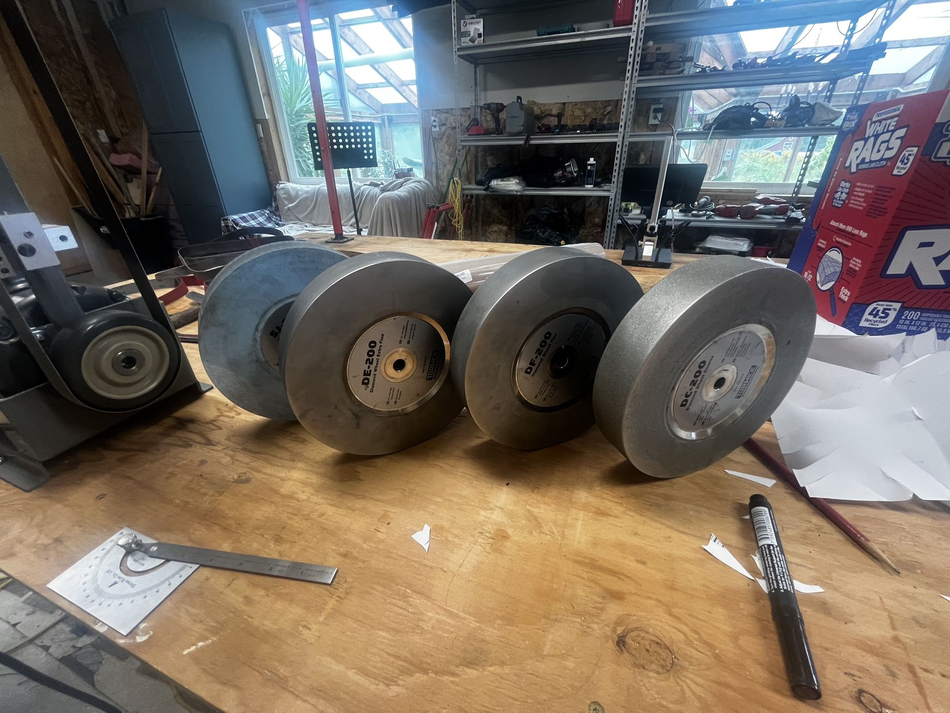 Tormek T4 Diamond Wheel Set And Japanese Waterstone