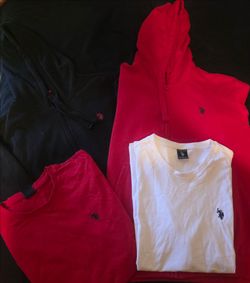 U.S POLO ASSN. SWEATER & TSHIRT LOT