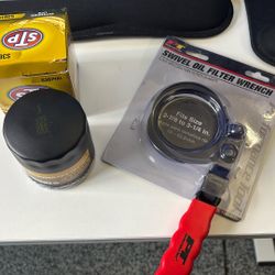 Oil Filter And Wrench 