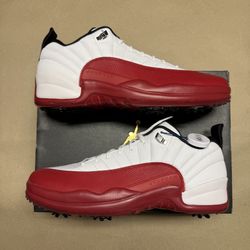 Nike Air Jordan XII 12 G Low Golf Cherry men’s size 14 Rare NEW!