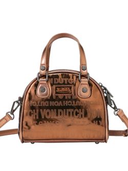 Brand New Von Dutch Metallic Bronze Mini