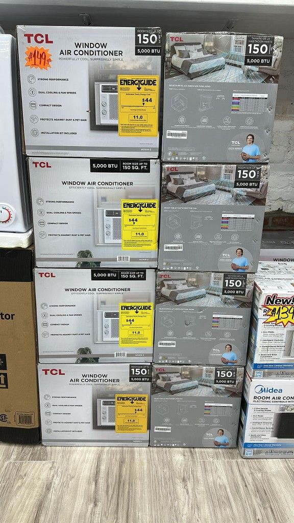 TCL Window Air Conditioner 5000BTU