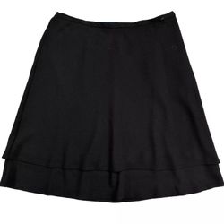 Karen Scott women’s midi black skirt Sz 18W