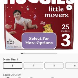 Huggies Diapers Size 3