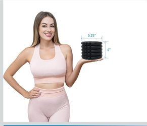 5” Mini Foam Roller - Firm, Deep Tissue Muscle Massager, Myofascial Release, Travel Friendly (Black)