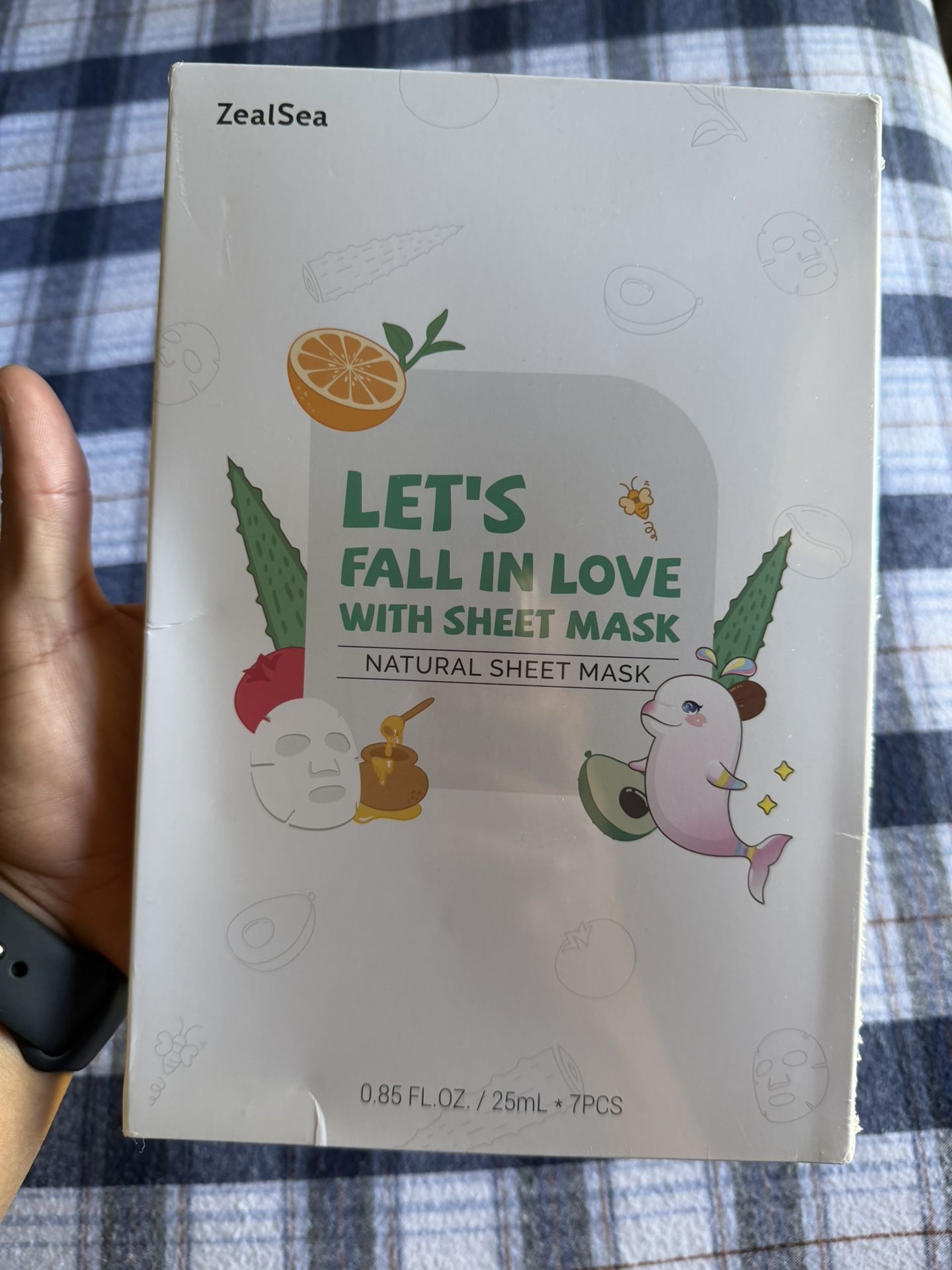 ZealSea 7-Pack Face Masks Brand New!