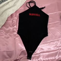 forever 21 Bonita Black Bodysuit