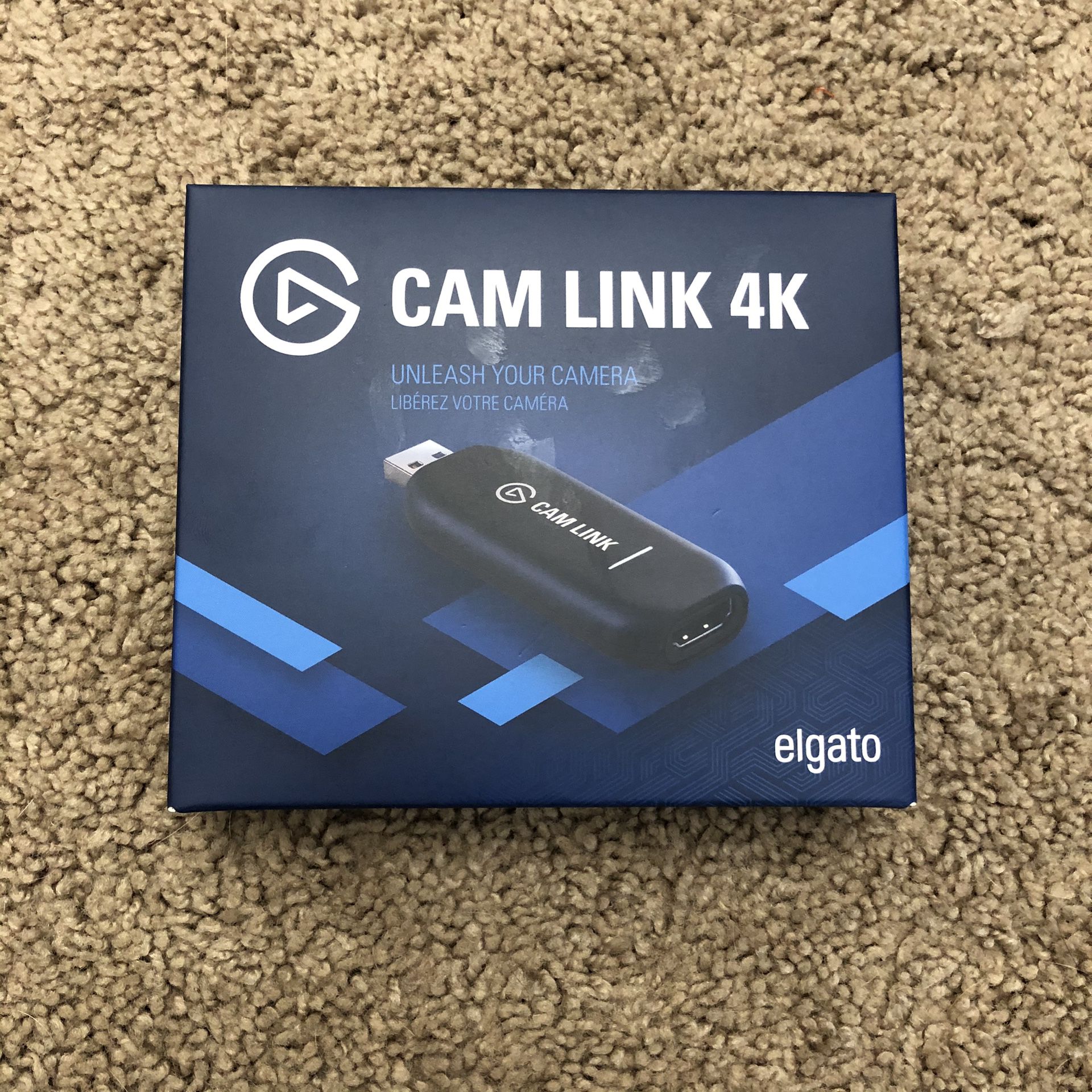 Elgato Cam Link 4K Capture Adapter HD Streaming 1080p 720p USB 3.0