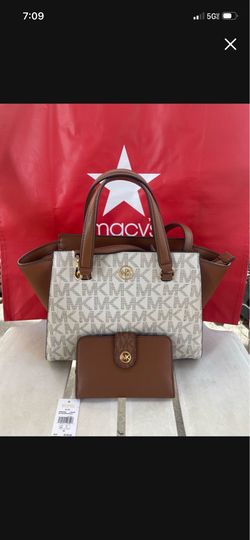 MICHAEL KORS Set  Avril Small Satchel  with adjustable strap NWT Pick up in Pico Rivera