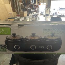 Tru- 3 Crock Buffet 