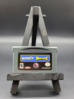 Gameboy Advance PaperBoy & Rampage ( Tested  & Working  )